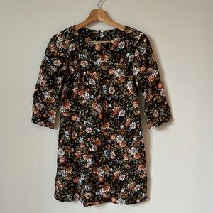ZARA floral mini dress